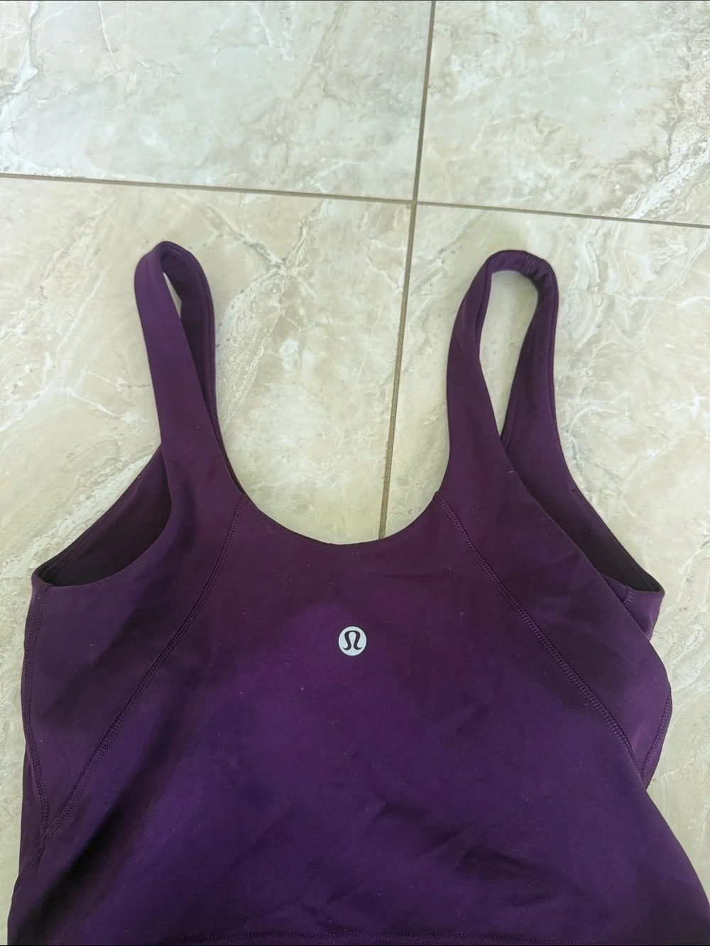 lululemon athletica Purple Scoop-Back Bralette